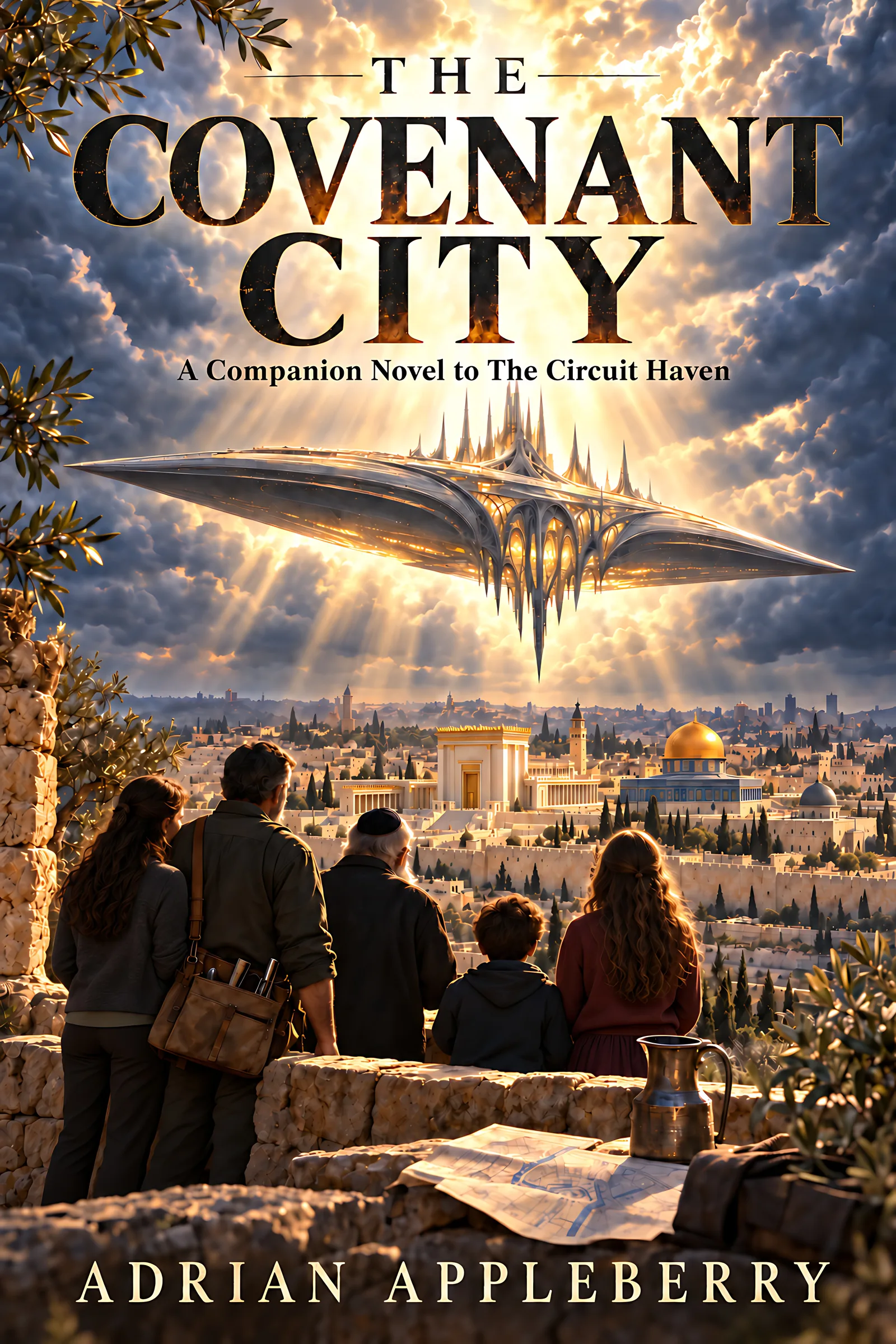 Front cover of The Covenant City by Adrian Appleberry.